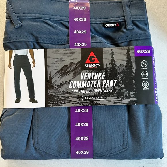 Gerry er Pants Gerry Venture Commuter Pants Blue 4x29 New Poshmark